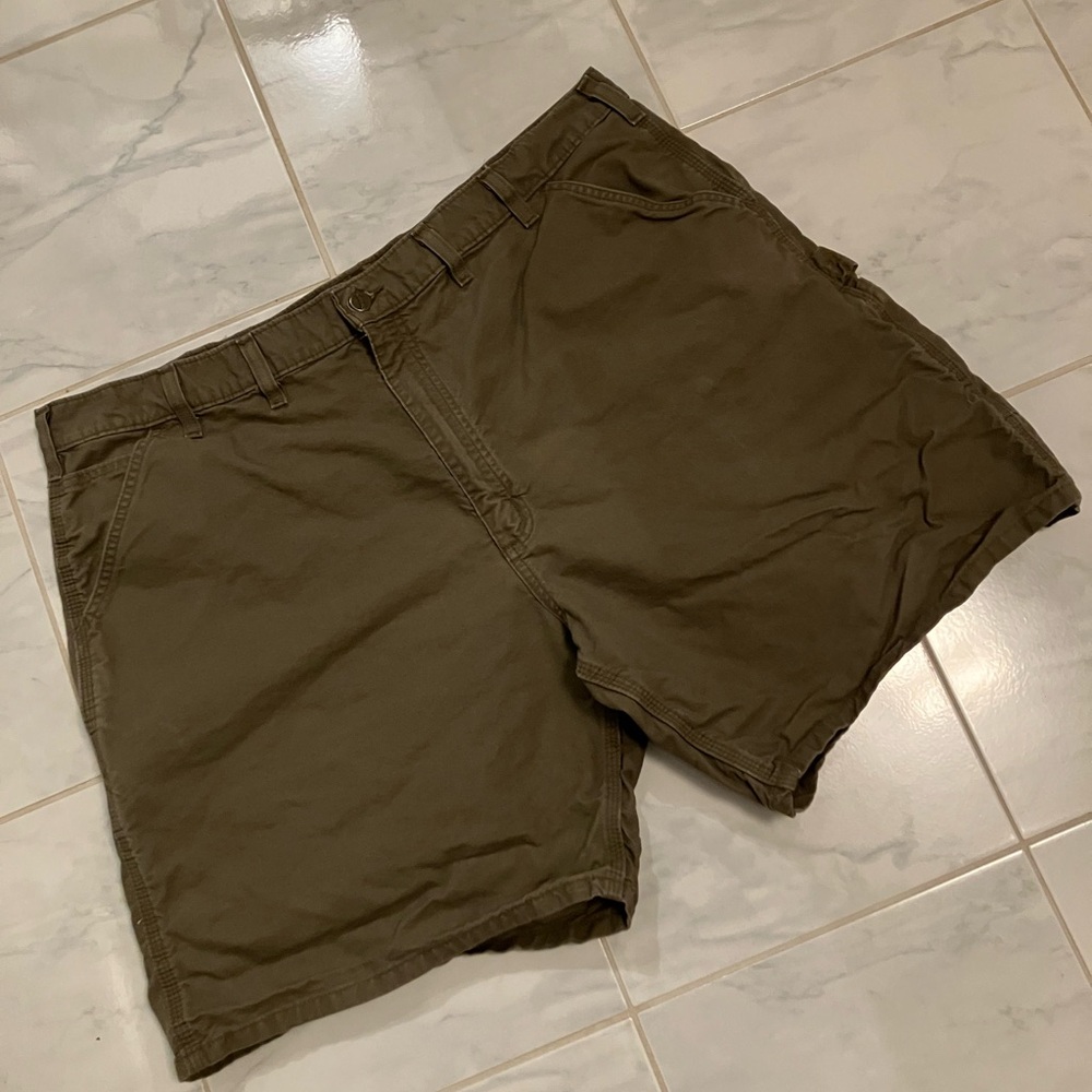 Carhartt Brown Cargo Shorts Classic Style